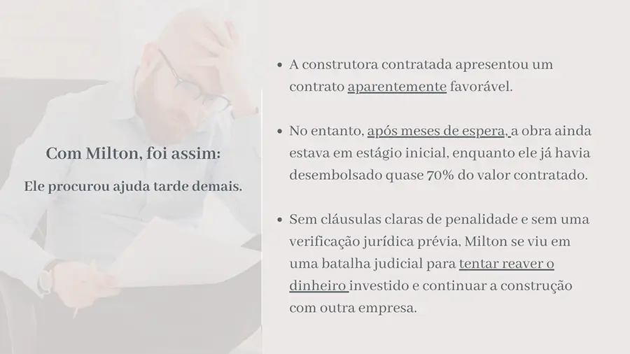 O Preço da Confiança na Contratação de Construtoras 1